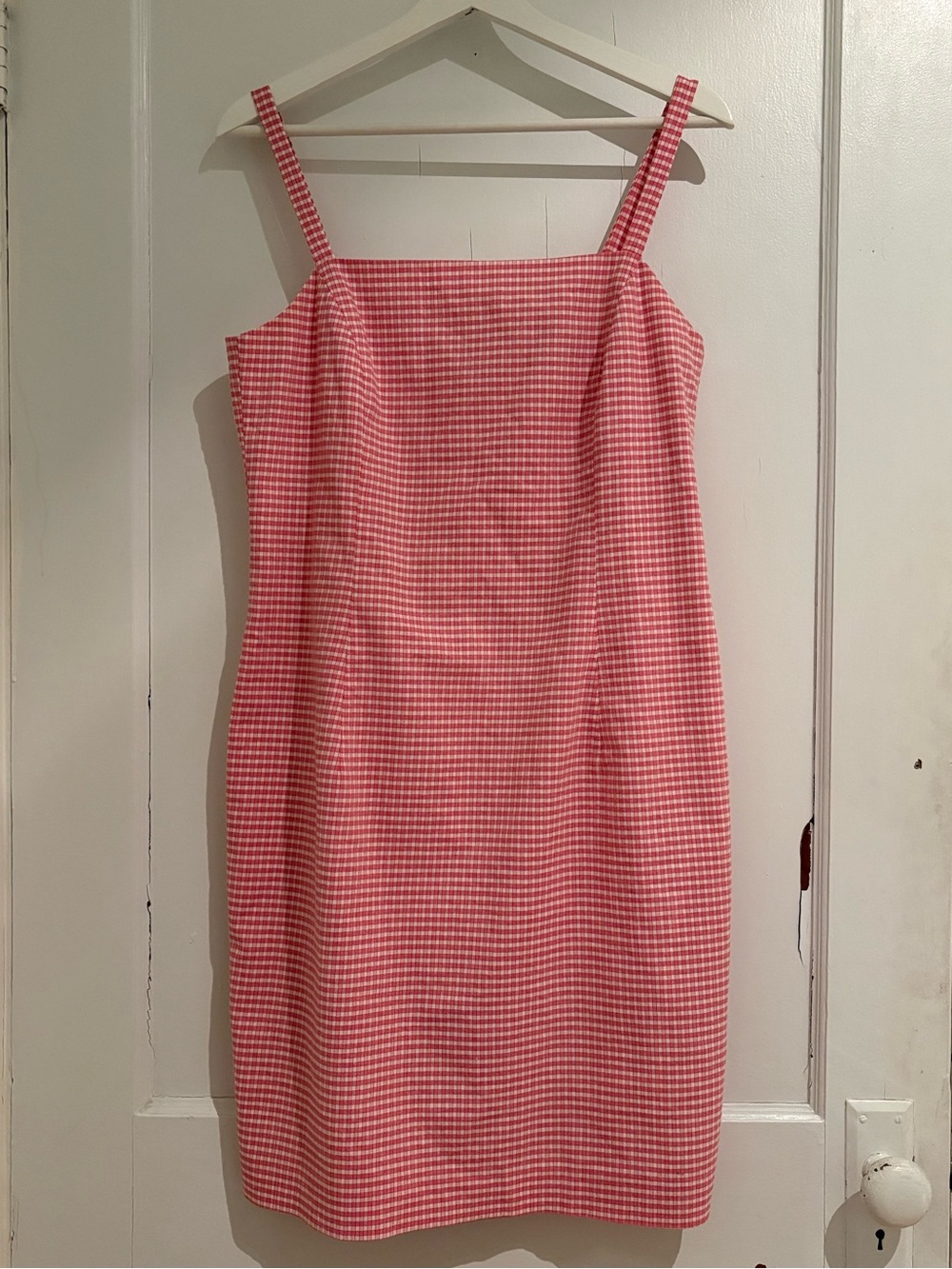AILES Collection Pink Gingham Sleeveless Dress – Size 8